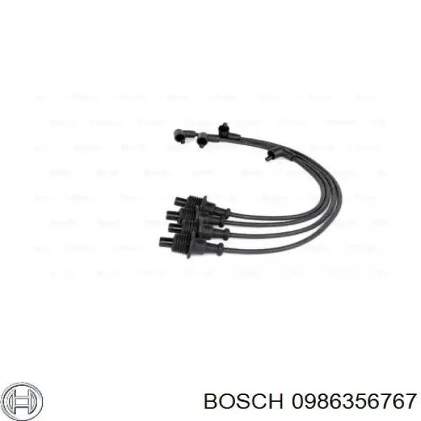 0 986 356 767 Bosch cables de bujías