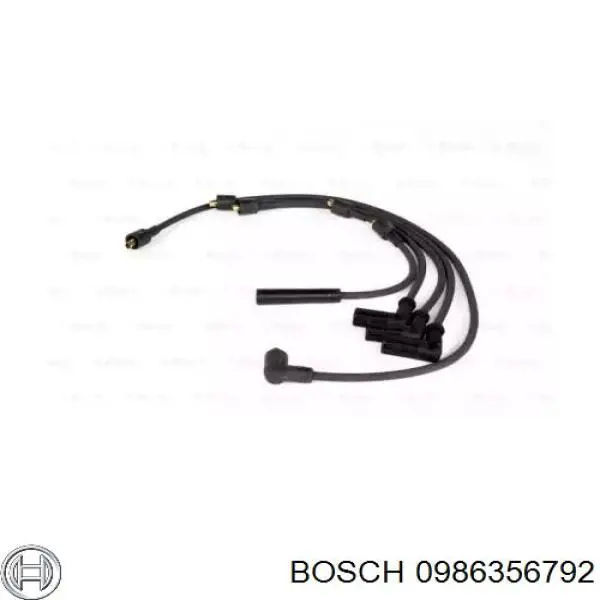 0986356792 Bosch cables de bujías