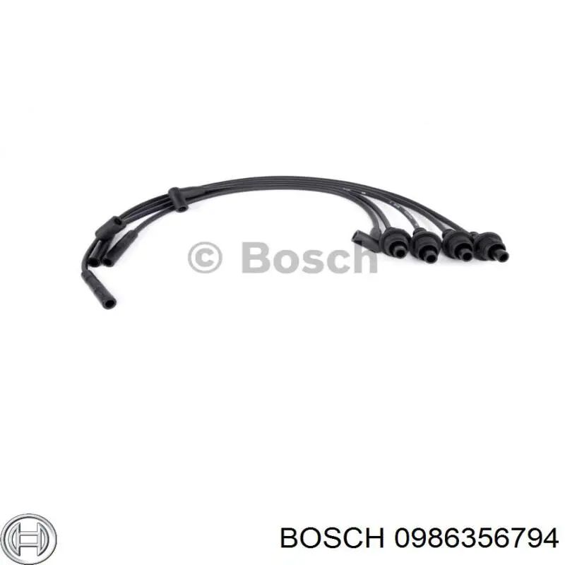 0 986 356 794 Bosch cables de bujías
