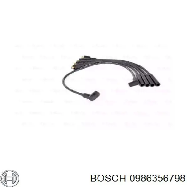 0986356798 Bosch juego de cables de encendido