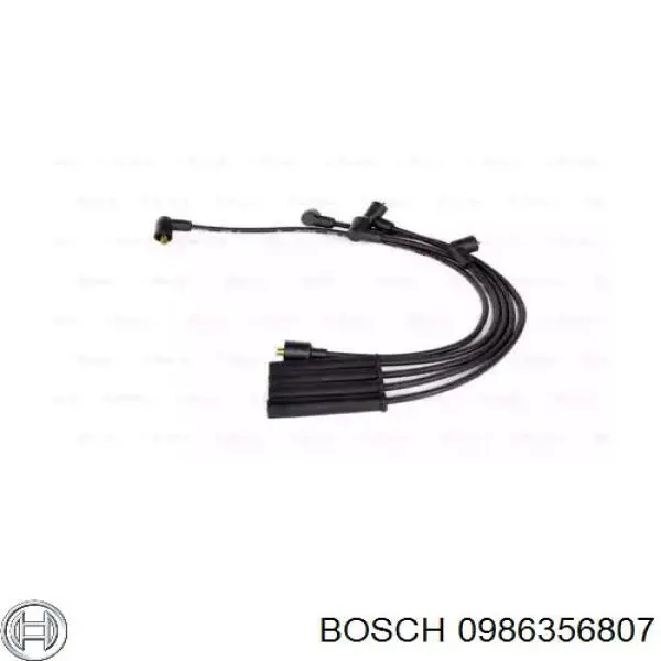 0 986 356 807 Bosch cables de bujías