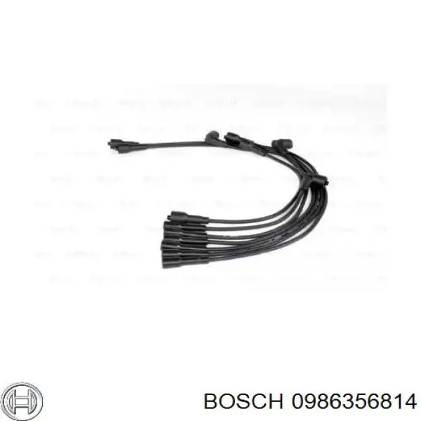 0986356814 Bosch cables de bujías