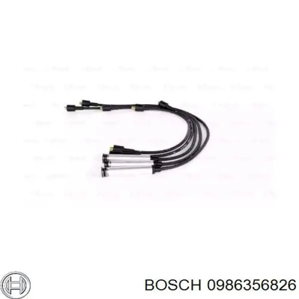 0986356826 Bosch juego de cables de encendido