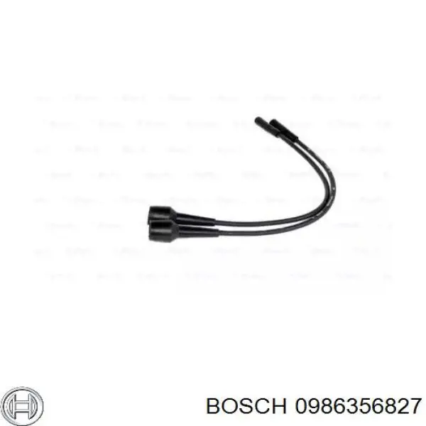 0986356827 Bosch cables de bujías