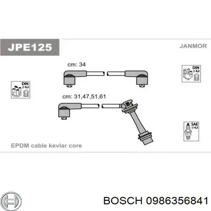 Cables de encendido EPS 1501413