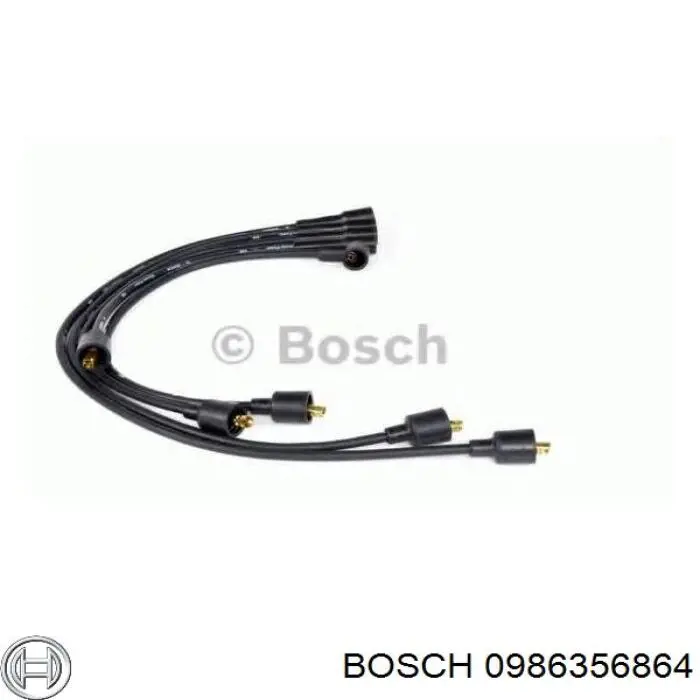 0 986 356 864 Bosch cables de bujías