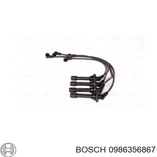 0 986 356 867 Bosch cables de bujías