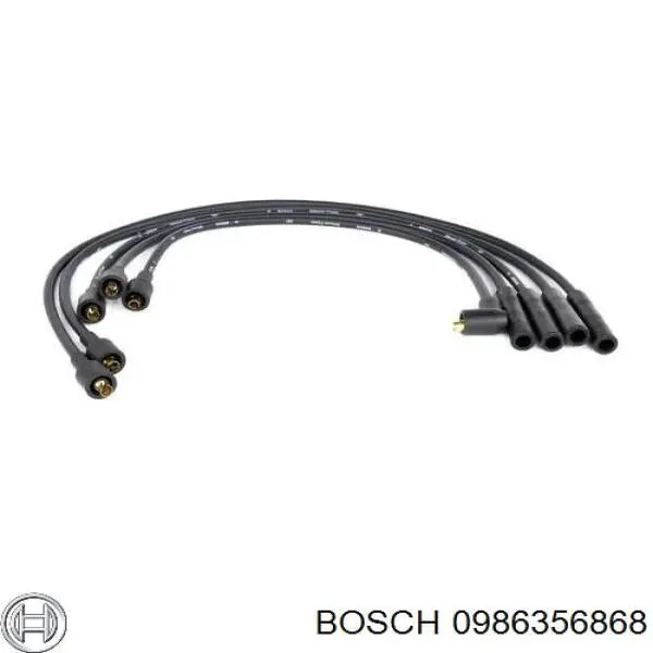 0 986 356 868 Bosch cables de bujías
