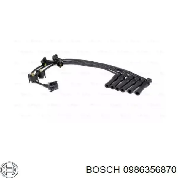 0986356870 Bosch juego de cables de encendido