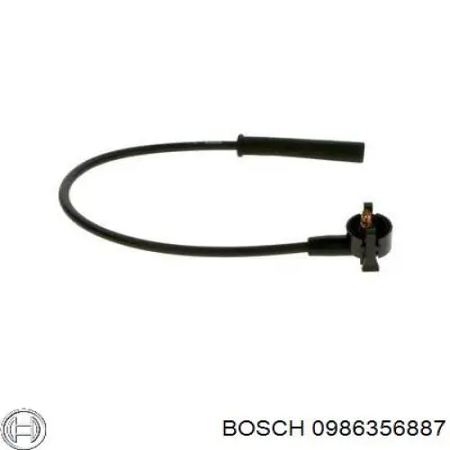 0 986 356 887 Bosch cables de bujías