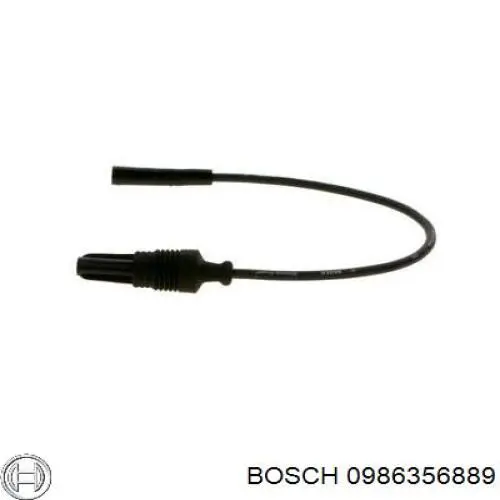 0 986 356 889 Bosch juego de cables de encendido