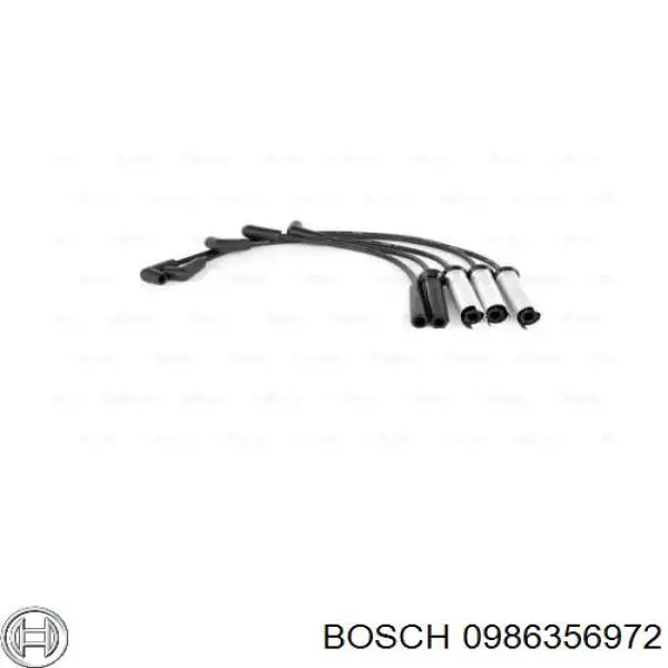 0 986 356 972 Bosch juego de cables de encendido