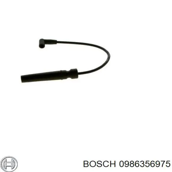 0986356975 Bosch cables de bujías