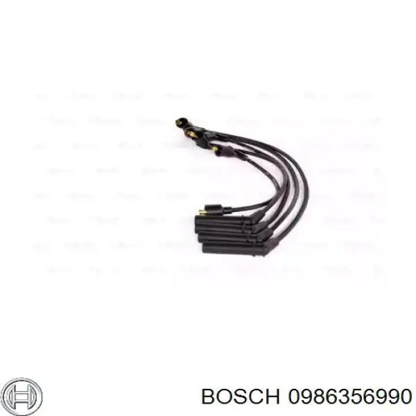 0 986 356 990 Bosch cables de bujías