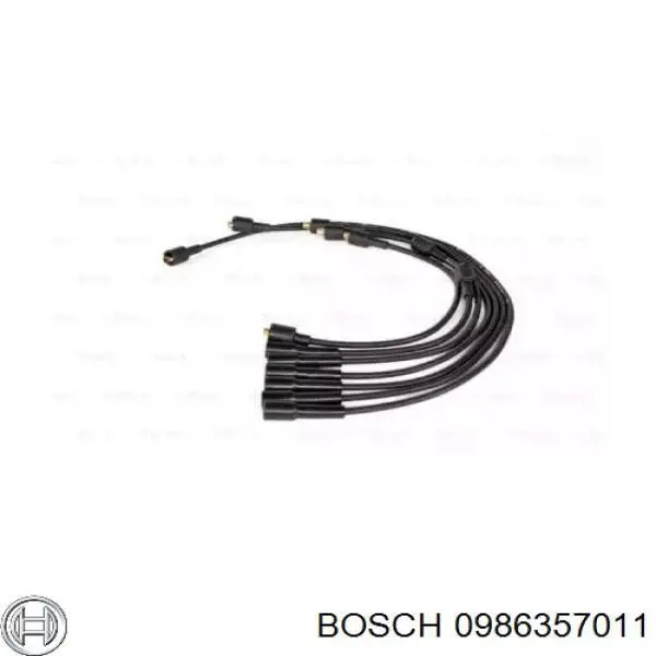 0986357011 Bosch cables de bujías