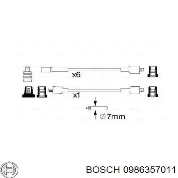 Cables de encendido NGK 7116
