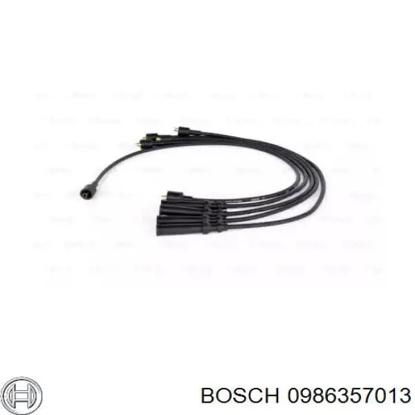0 986 357 013 Bosch cables de bujías