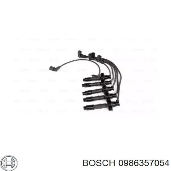 0 986 357 054 Bosch cables de bujías