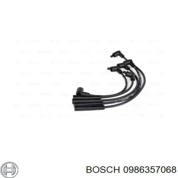0986357068 Bosch cables de bujías