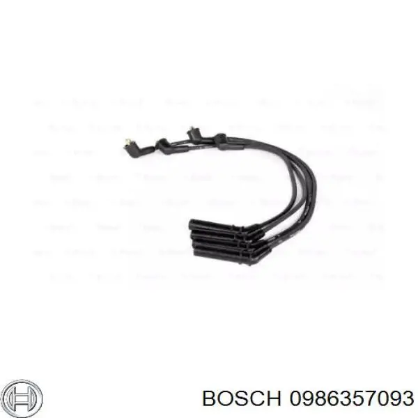 0986357093 Bosch cables de bujías