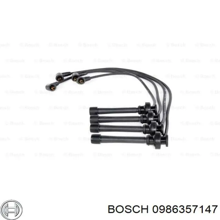 0 986 357 147 Bosch cables de bujías