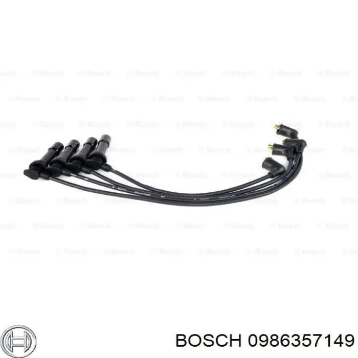 0986357149 Bosch cables de bujías