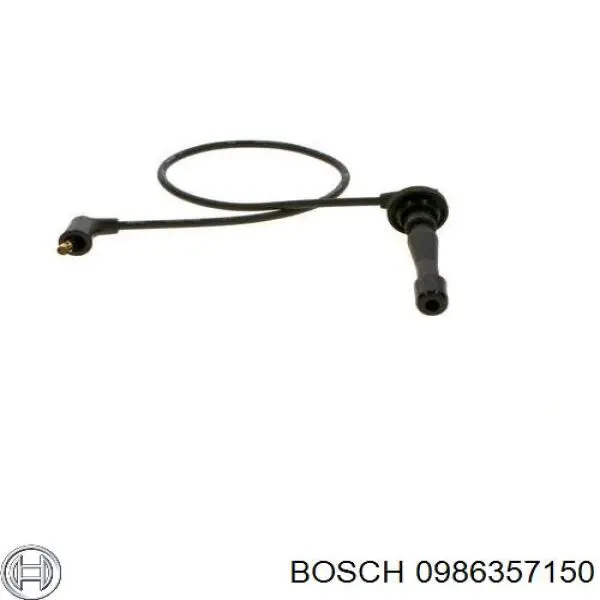 0986357150 Bosch cables de bujías