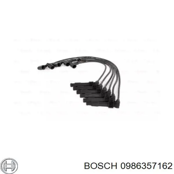 0 986 357 162 Bosch cables de bujías