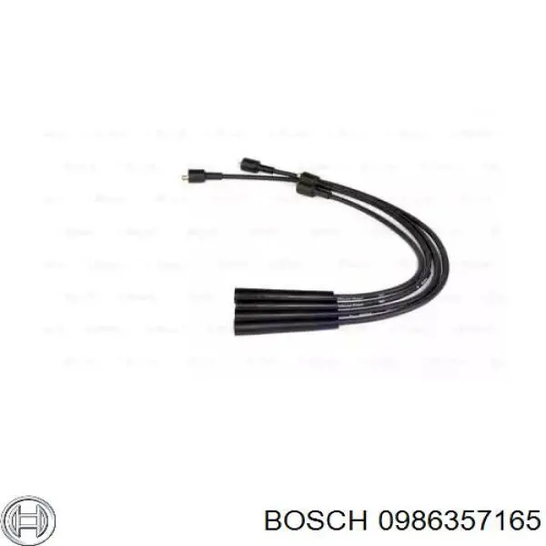 0986357165 Bosch cables de bujías