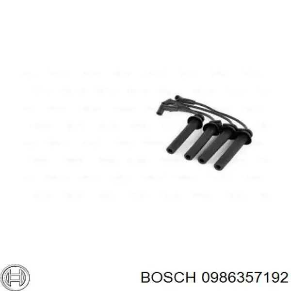 0 986 357 192 Bosch juego de cables de encendido