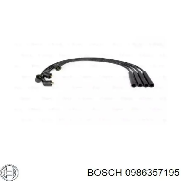 0986357195 Bosch cables de bujías