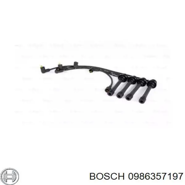 0986357197 Bosch cables de bujías