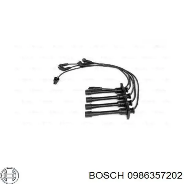Cables de bujías 0986357202 Bosch