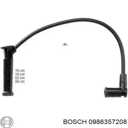 Cables de encendido Japan Parts IC326