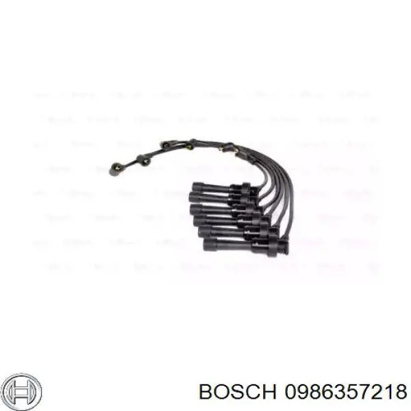 0986357218 Bosch juego de cables de encendido