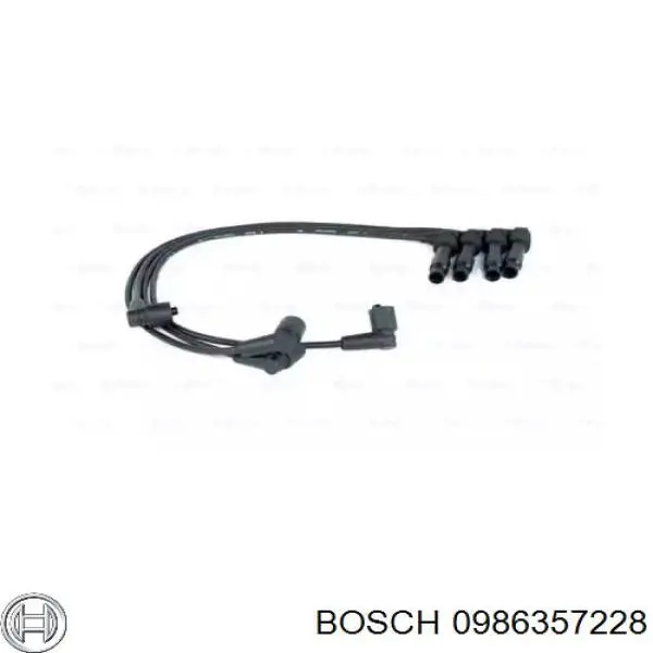 0986357228 Bosch cables de bujías