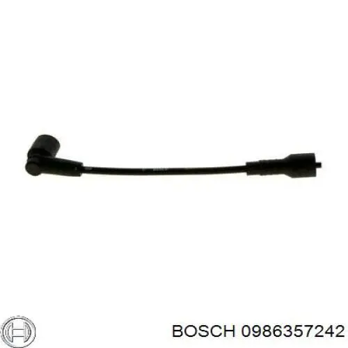 0 986 357 242 Bosch cables de bujías