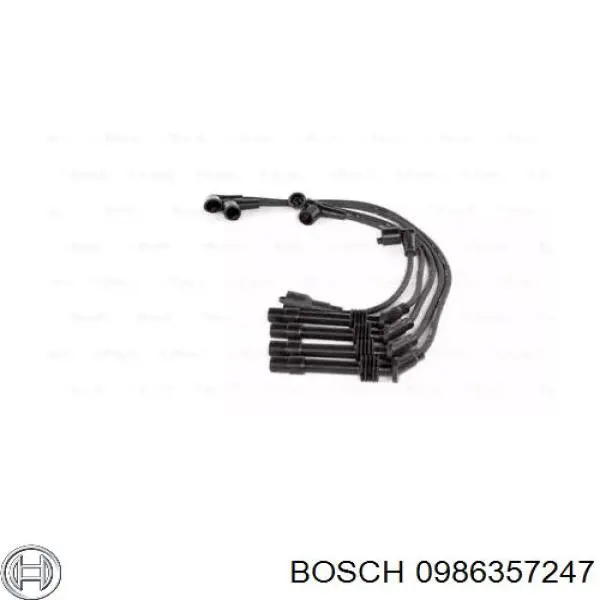 0 986 357 247 Bosch juego de cables de encendido