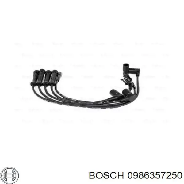 0986357250 Bosch cables de bujías