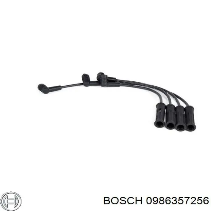 0986357256 Bosch cables de bujías