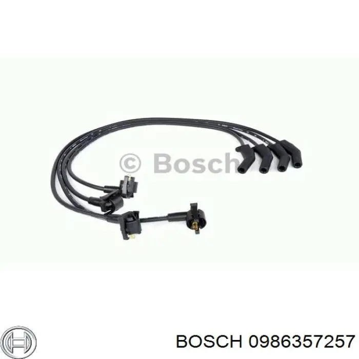 0986357257 Bosch juego de cables de encendido