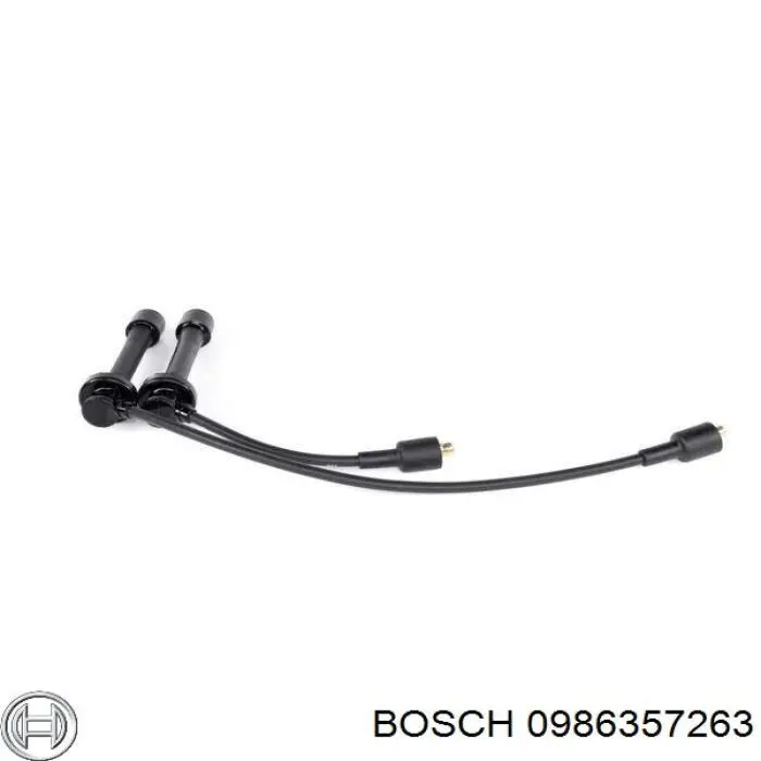 0986357263 Bosch cables de bujías