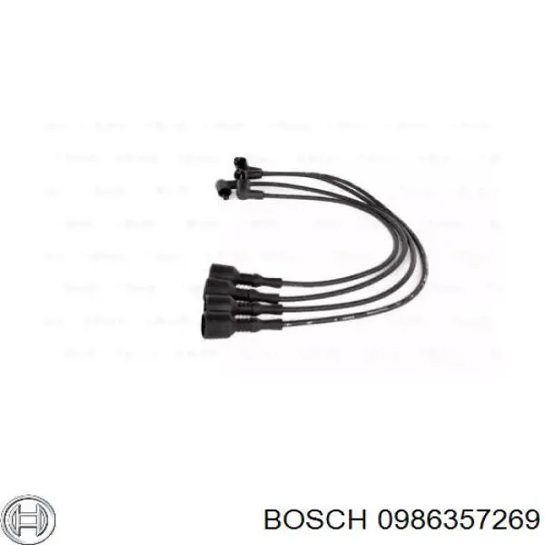 0986357269 Bosch juego de cables de encendido