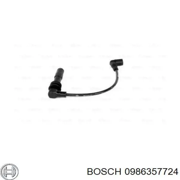 0986357724 Bosch cable de encendido, cilindro №4