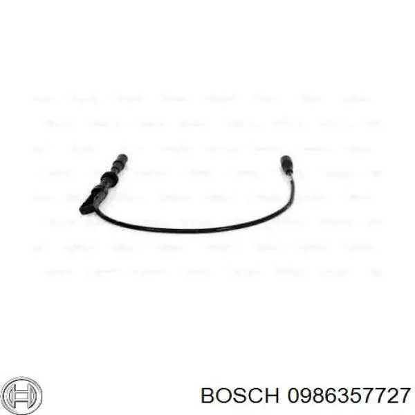 0986357727 Bosch cable de encendido, cilindro №2