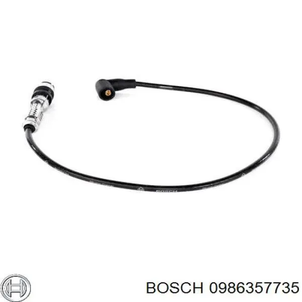 0986357735 Bosch cable de encendido, cilindro №1