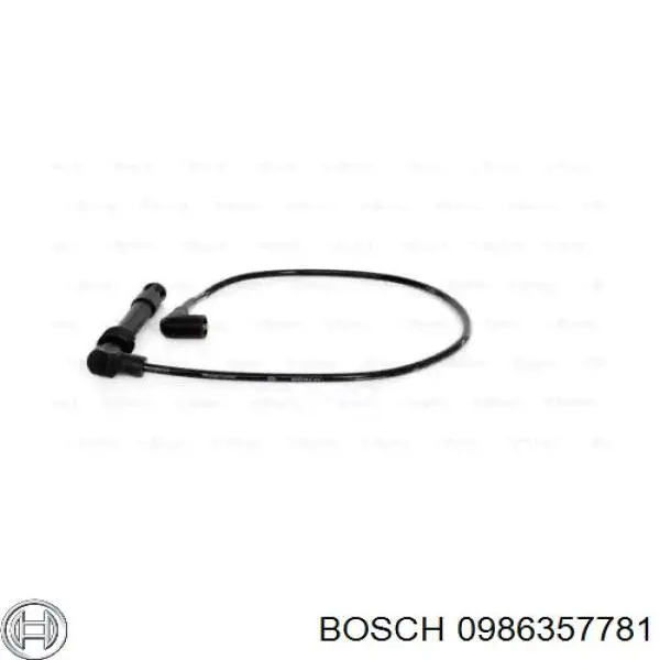 0986357781 Bosch cable de encendido, cilindro №1