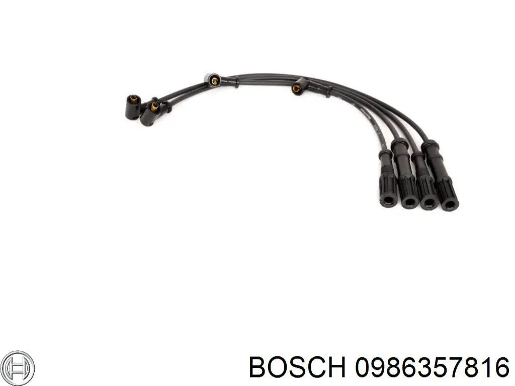 0986357816 Bosch juego de cables de encendido