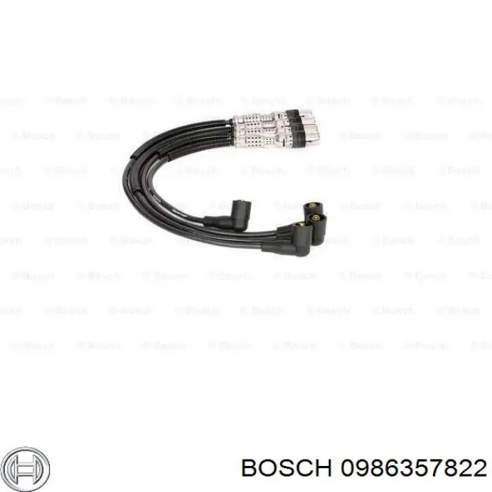 0986357822 Bosch juego de cables de encendido