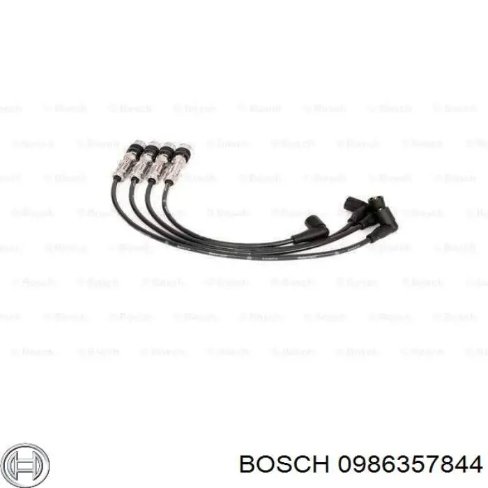 0986357844 Bosch cables de bujías